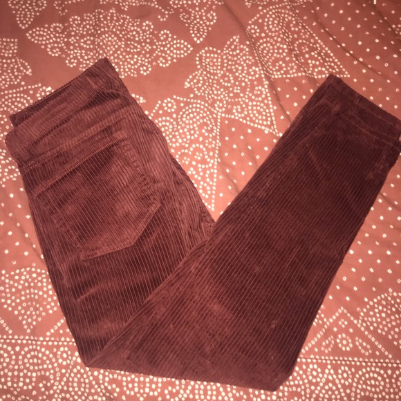 Pacsun Burgundy Corduroys - Picture 5 of 7
